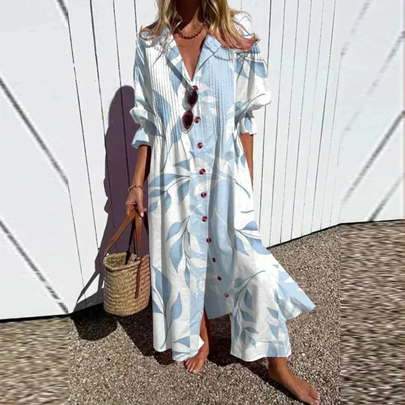 Damska Elegancka Letnia Sukienka | Maxi